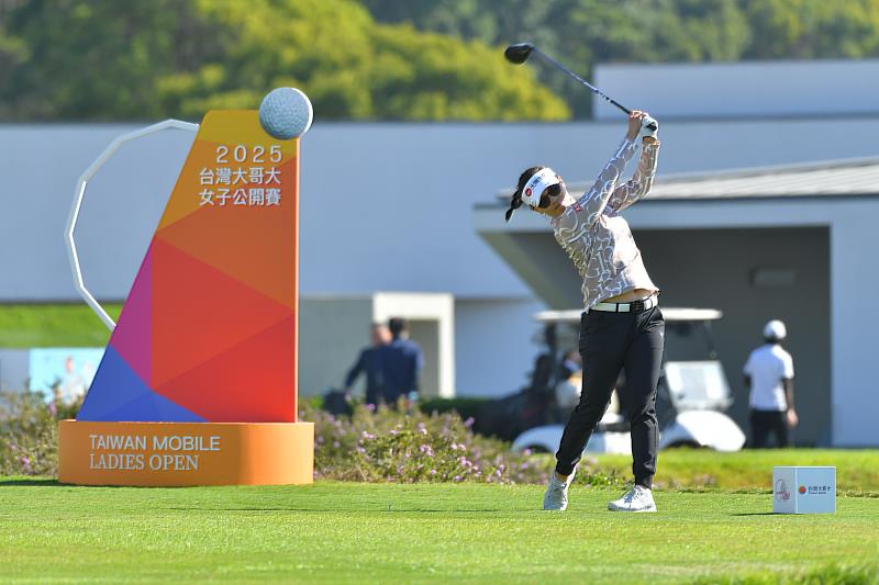 旅日名將盧曉晴寶刀未老，打完第1輪以70桿並列第4。