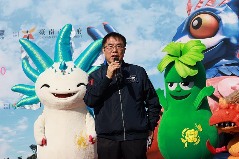 台南市市長黃偉哲致詞。