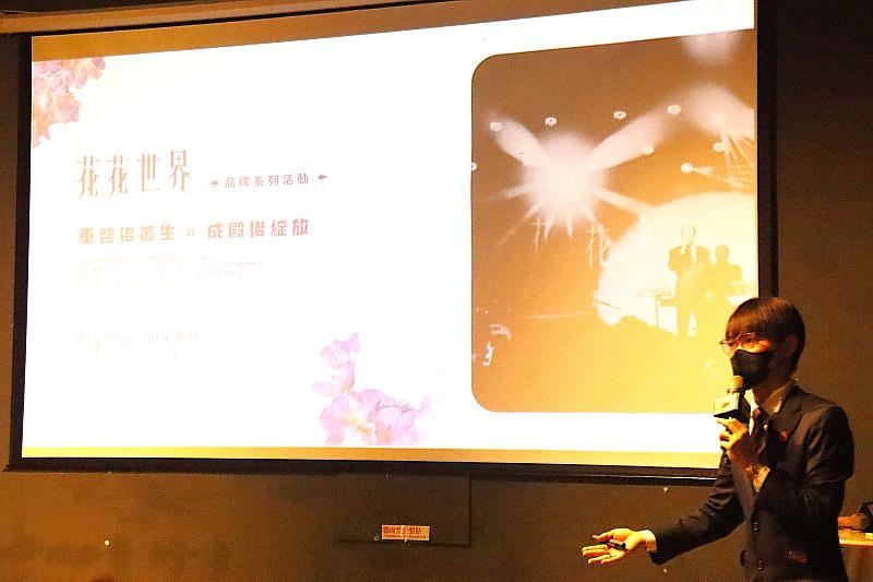 南臺科大學生會副會長王奎發於「振赤」活動中分享本校學生會的特色活動與治理經驗。南臺學生的積極參與，為跨校交流提供了具體的實踐範例。