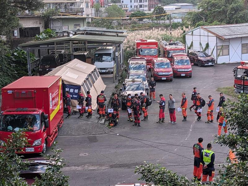 新北特搜36小時不間斷救援演練 全面接軌國際救災能力