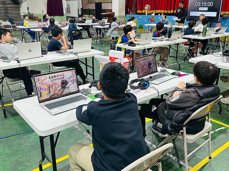 嘉義縣「貓咪盃Scratch程式設計賽」 菁英角逐全國賽門票