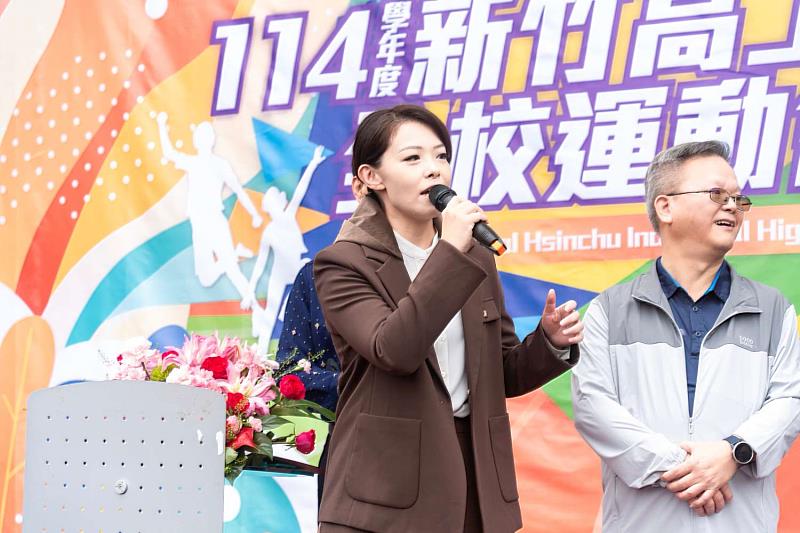 高虹安市長致詞。