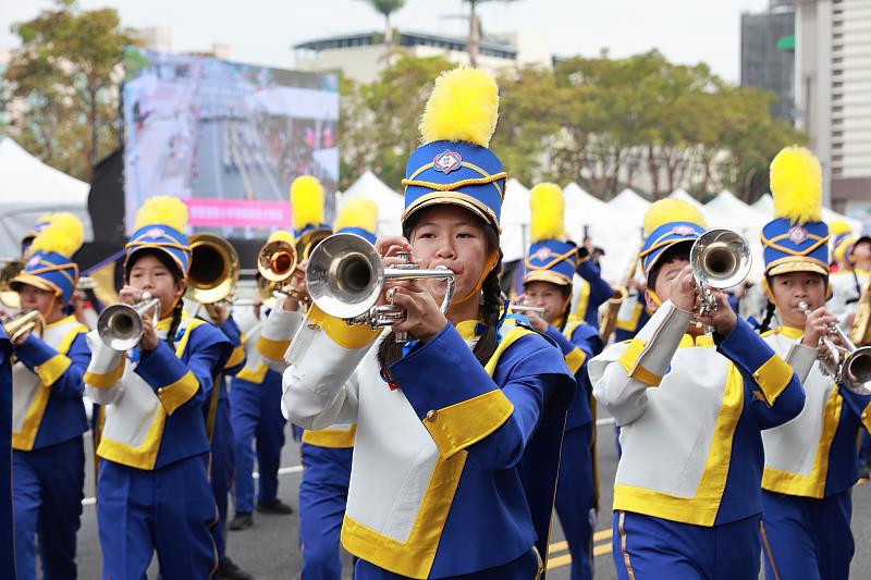 博愛國小管樂隊。