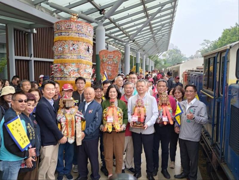 與神同行！新港媽祖神旅行今啟程至嘉市搭阿里山林鐵