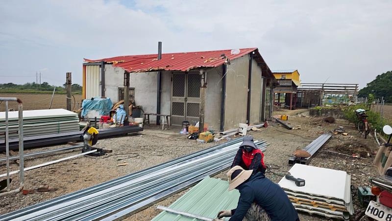 昌吉營造助54戶弱勢家庭重修溫暖家園