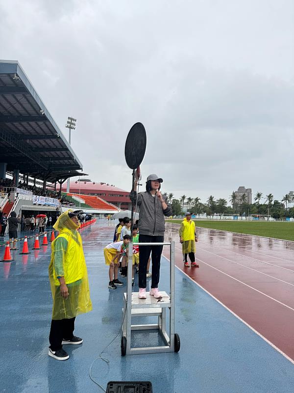 臺東縣國中小大隊接力賽今日熱鬧登場