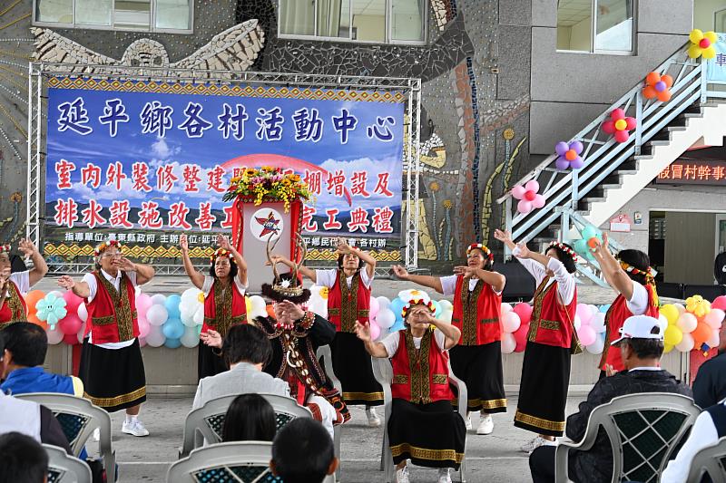 縣府補助400萬修繕完工 延平鄉4村活動中心更安全安心