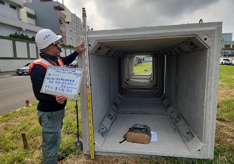 竹市公道三路雨水下水道一期完工，提升牛埔地區防洪韌性。