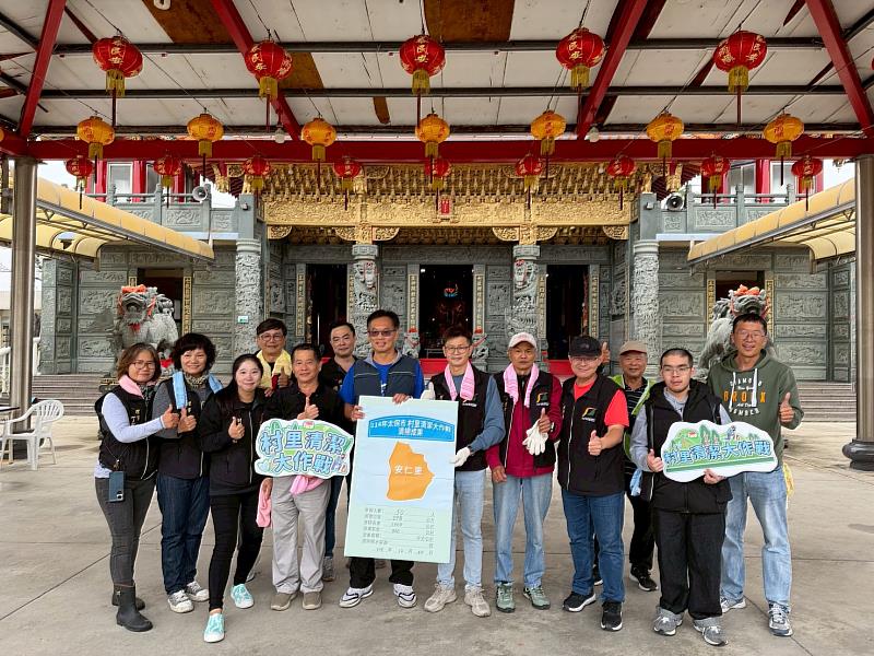 村里清潔大作戰前進太保 公私協力整治商圈夜市環境