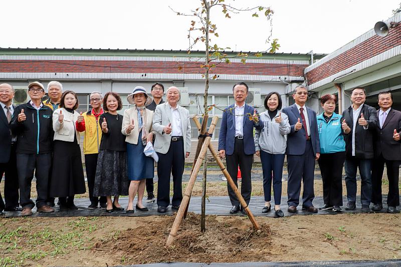 頂六國小歡慶90週年校慶 植樹活動傳承教育永續