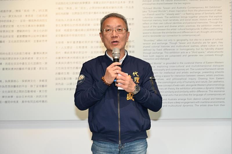 代理縣長林茂盛致詞。