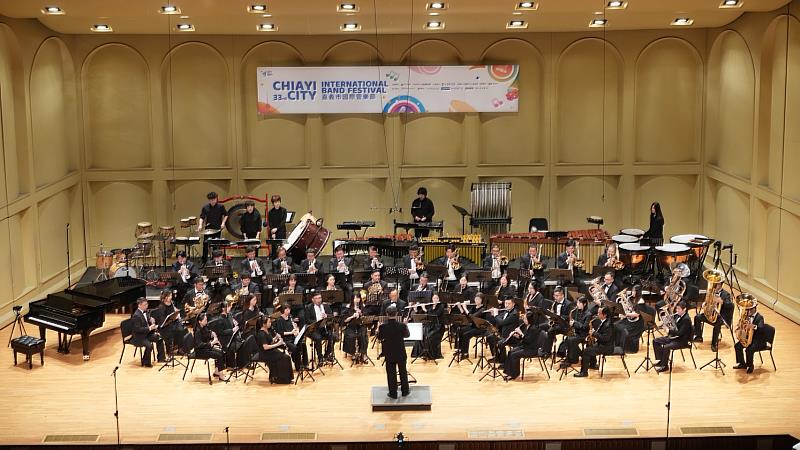 臺日韓跨界聯演 與企業攜手共譜城市永續未來 2025嘉義市國際管樂節開幕音樂會登場