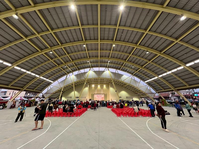 萬巒泗溝村風雨球場啟用　打造客庄優質活動空間