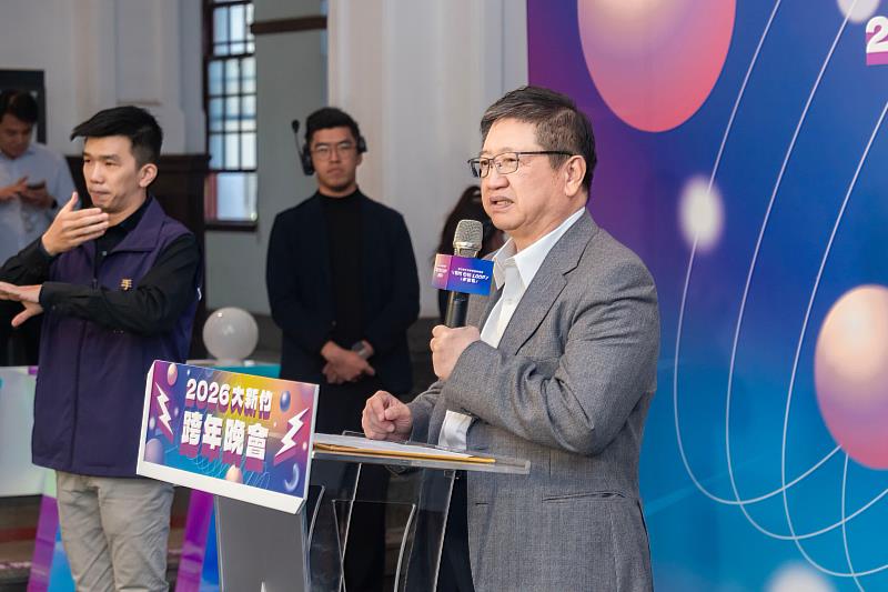 楊文科縣長致詞。