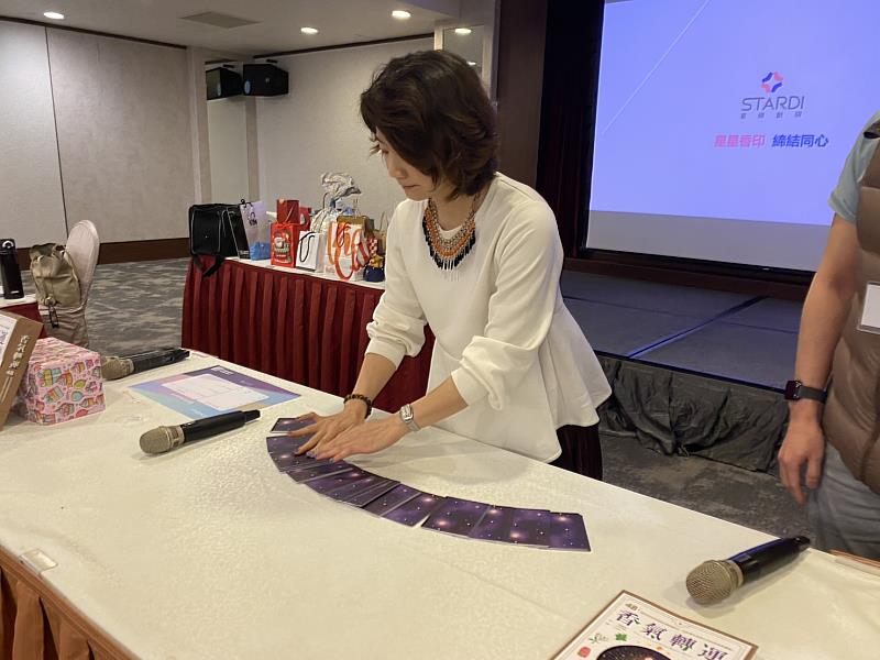 毛毛老師的調香課程。