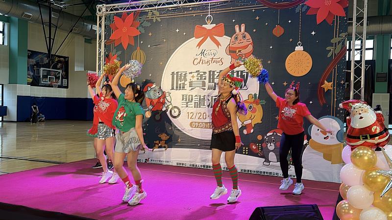 用運動溫暖城市　中壢國民運動中心聖誕派對以健康正能量點亮人心