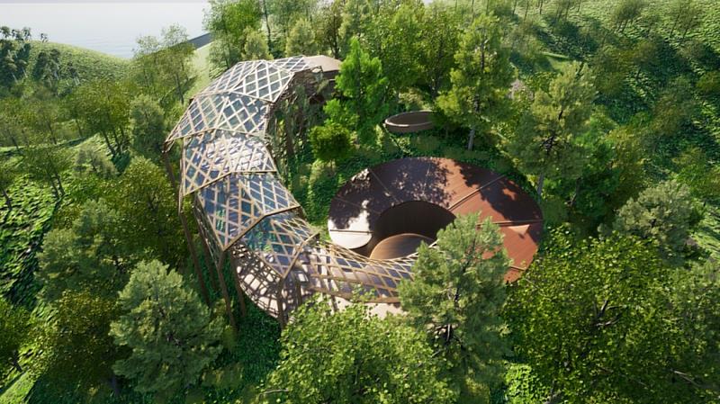 作品名稱：ESOS生態教育館；指導老師：謝修璟老師