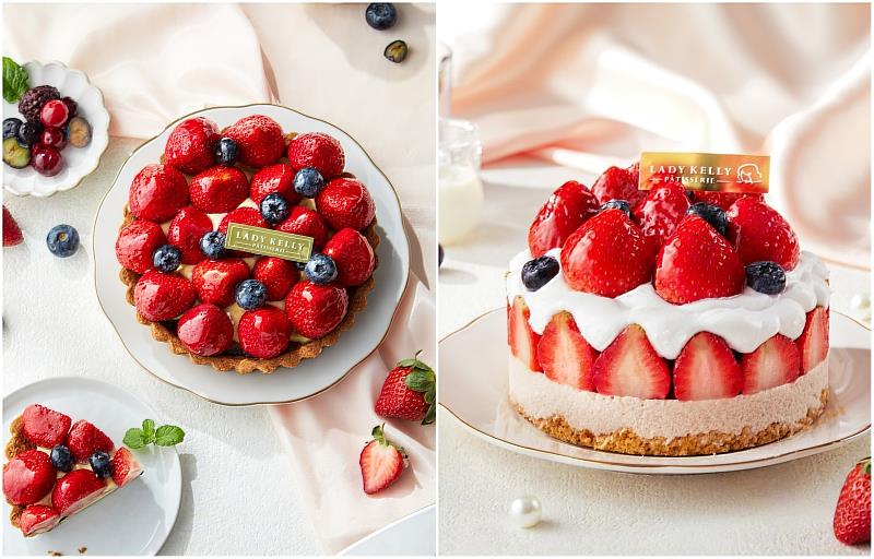 草莓堆好堆滿！草莓控必存LADY KELLY草莓系列甜點清單