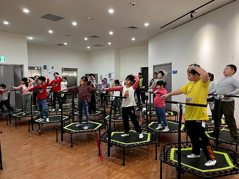 親子同樂迎聖誕 八德國民運動中心活動圓滿落幕