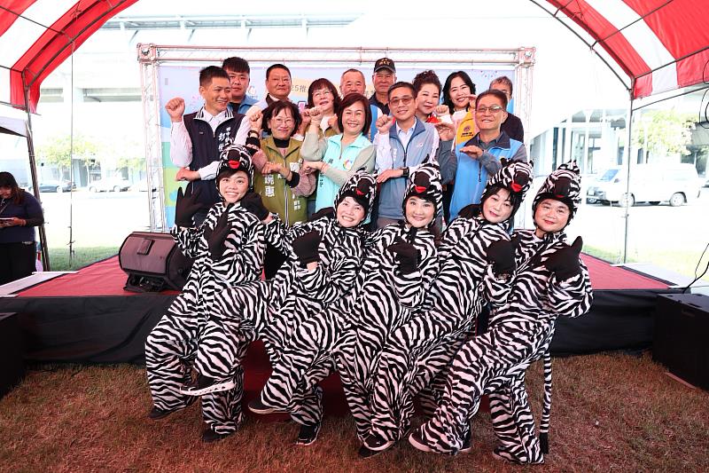 斑馬熊讚購物節在田中