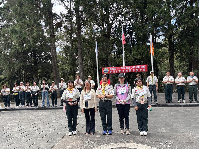 嘉義縣114年幼童軍舍營一起「童」樂日月潭