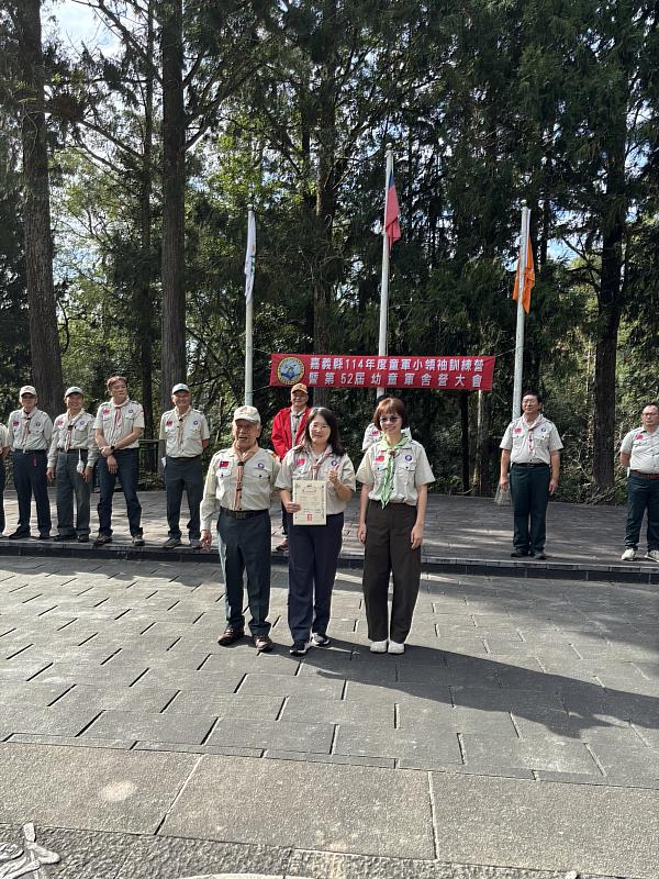 嘉義縣114年幼童軍舍營一起「童」樂日月潭