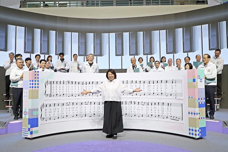 黃敏惠市長與市府團隊。