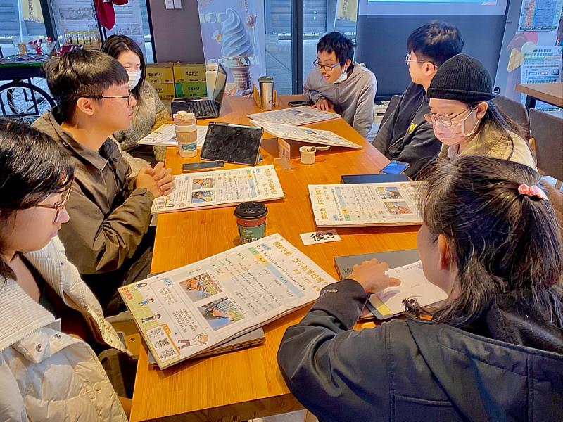 VIP5課程－「場地使用」服務單元的價格策略討論。（由東華大學社會責任行動中心提供）