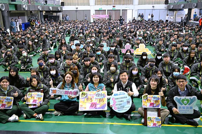 嘉義縣舉辦「奶奶的便利貼」繪本校園分享會 推動失智友善教育