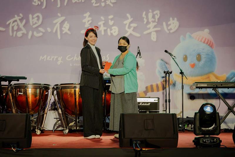 市長高虹安以個人名義加碼捐助新竹市仁愛兒童之家新臺幣一萬元。