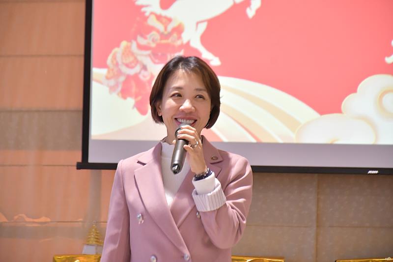 僑務委員會委員長李姸慧致詞
