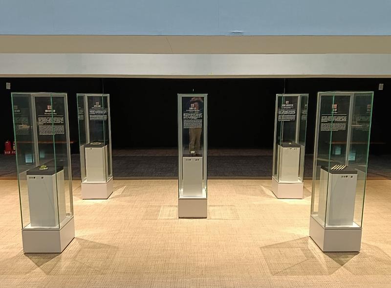 臺灣史前史廳展示的五件國寶展品安然無恙