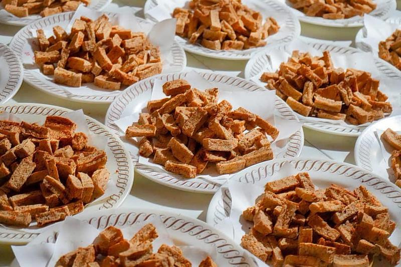 蔬香門第提供的特色臭豆腐薯條。