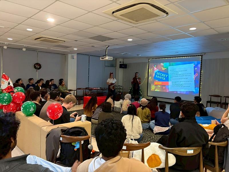 雲科大國際處舉辦聖誕節文化交流活動 各國學生共度溫馨佳節