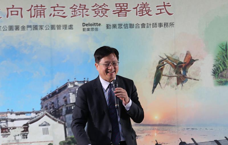 內政部國家公園署署長王成機。