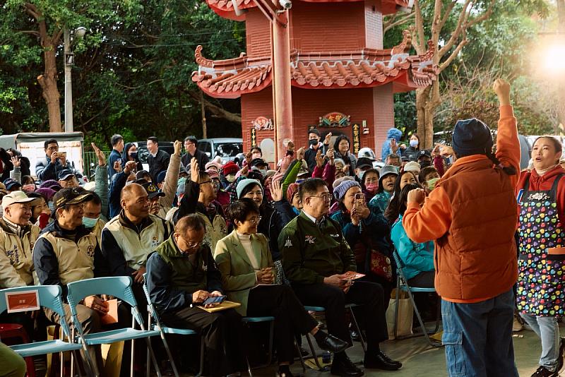 圖3 今日邀請「新生一號劇團」，以活潑生動的客語互動短劇進行宣導，並與現場民眾互動