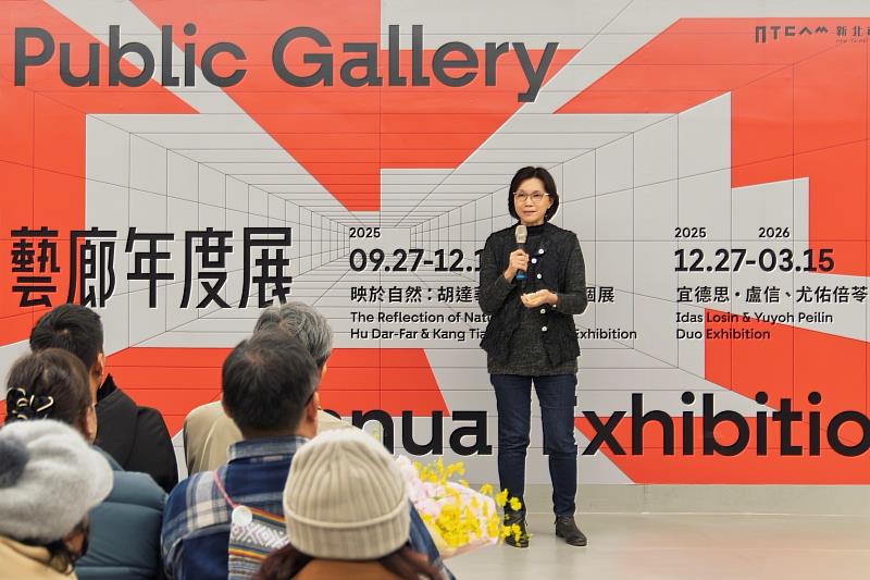 新北市美術館賴香伶館長。（新北市美術館提供，攝影：狐色影像製作）