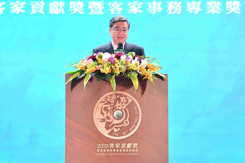 行政院長卓榮泰致詞。