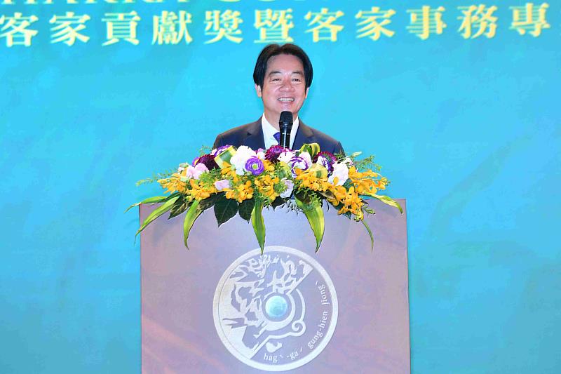 總統賴清德致詞。