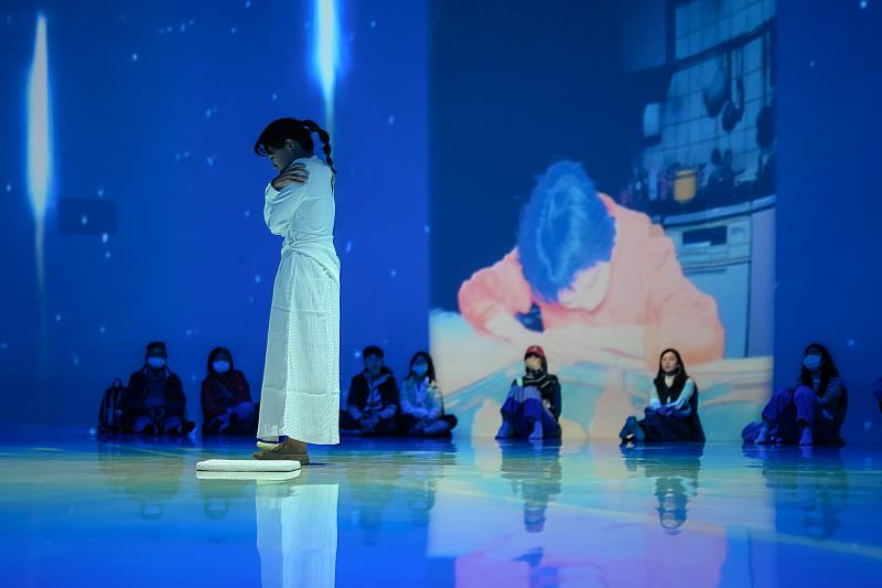 「結界－灶跤」特別演出現場。國立臺灣美術館提供，攝影：ANPIS FOTO王世邦