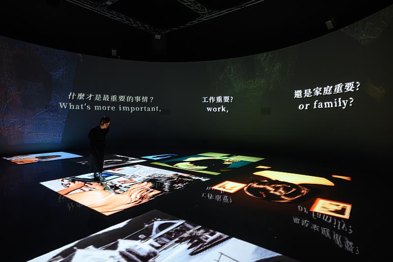 「結界－灶跤」展覽現場。國立臺灣美術館提供，攝影：ANPIS FOTO王世邦