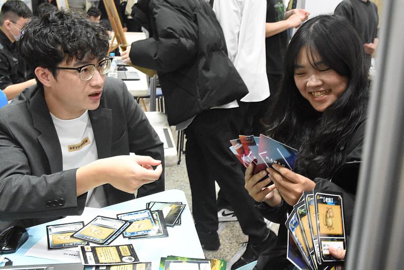 南大數位系學生透過專題展示，呈現AI與教育科技應用的多元成果。