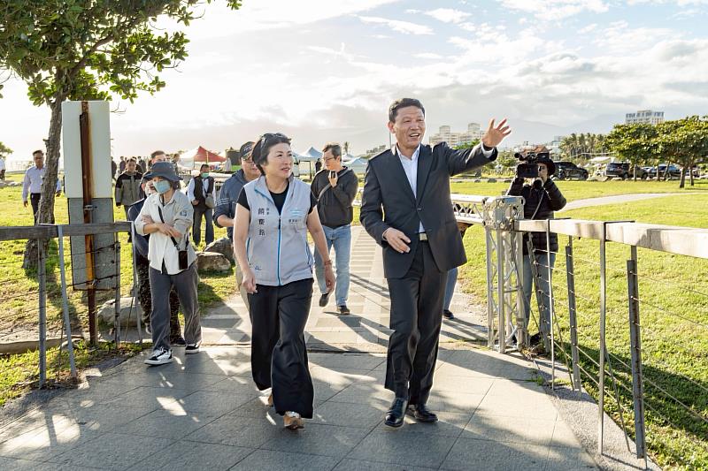 全台最強跨年演唱會登場在即 饒慶鈴視察現場要求縣府團隊全面就位