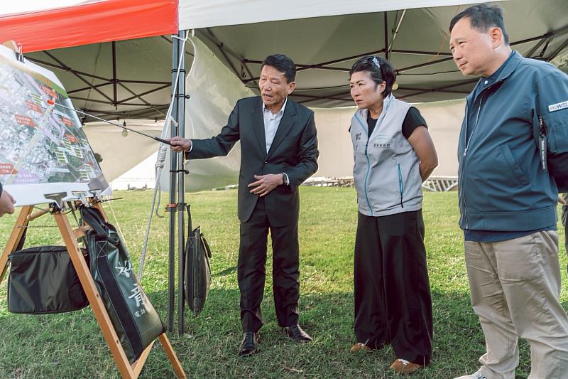 全台最強跨年演唱會登場在即 饒慶鈴視察現場要求縣府團隊全面就位