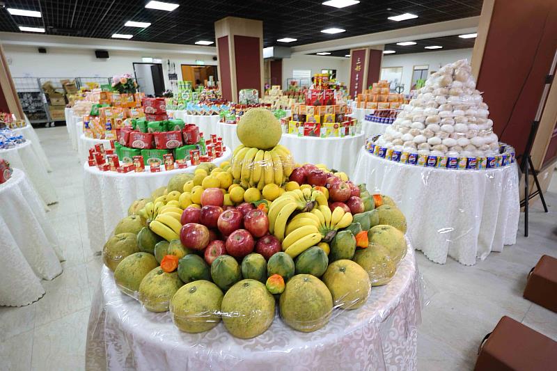 圓滿日當天並舉行2026年水陸第二場先修法會，恭誦《普賢行願品》，並舉行規模盛大的五大士燄口。（圖片提供/靈鷲山佛教教團）