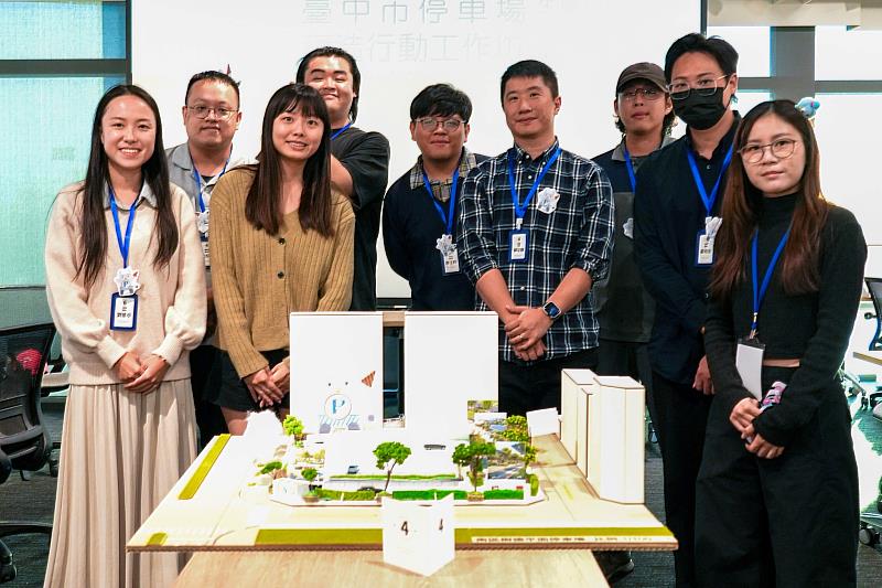 透過朝陽科大專業團隊引導，山海屯3大示範點停車場模型操作成果發表，大受好評。