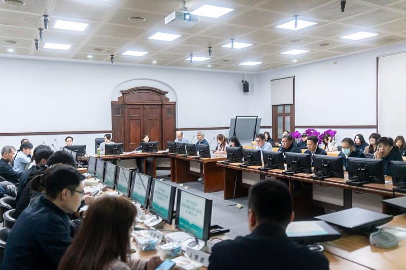 新竹市政府今（30）日召開市務會議。