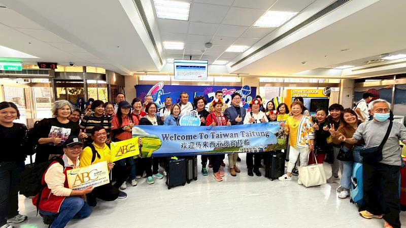 馬來西亞包機首航臺東 156名國際旅客將參與跨年晚會 機票遊程瞬間秒殺