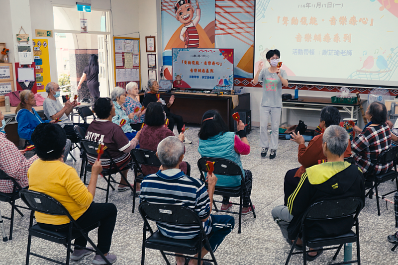 Elders use movement and the “Medication Song” to remember their daily medications—a practice now rooted in their morning routine.