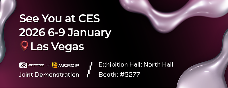 CES 2026聯合展示:擷發XEdg AI平台結合艾訊AIM101與Axelera加速器,現場演示XEdg AI平台如何賦能AIM101系統,透過從訓練到部署的自動化工作流,實現Edge AI的快速導入與彈性擴充。